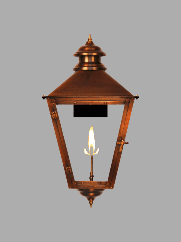 Adam Street — handcrafted copper lantern by The CopperSmith