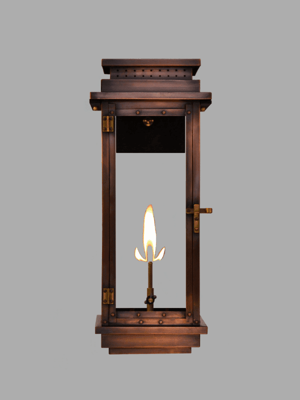 Contempo — handcrafted copper lantern by The CopperSmith